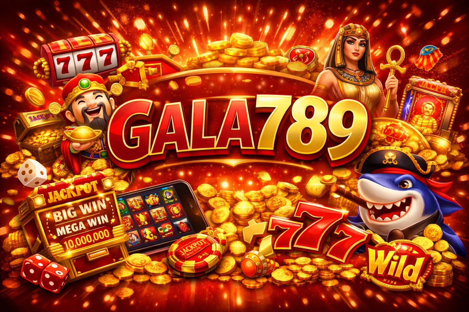 GALA789 เว็บตรงสายปั่น แจกจริง แตกง่าย เล่นมันส์ทุกเบท